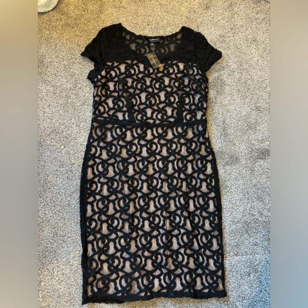 Lane Bryant Lace Midi Dress